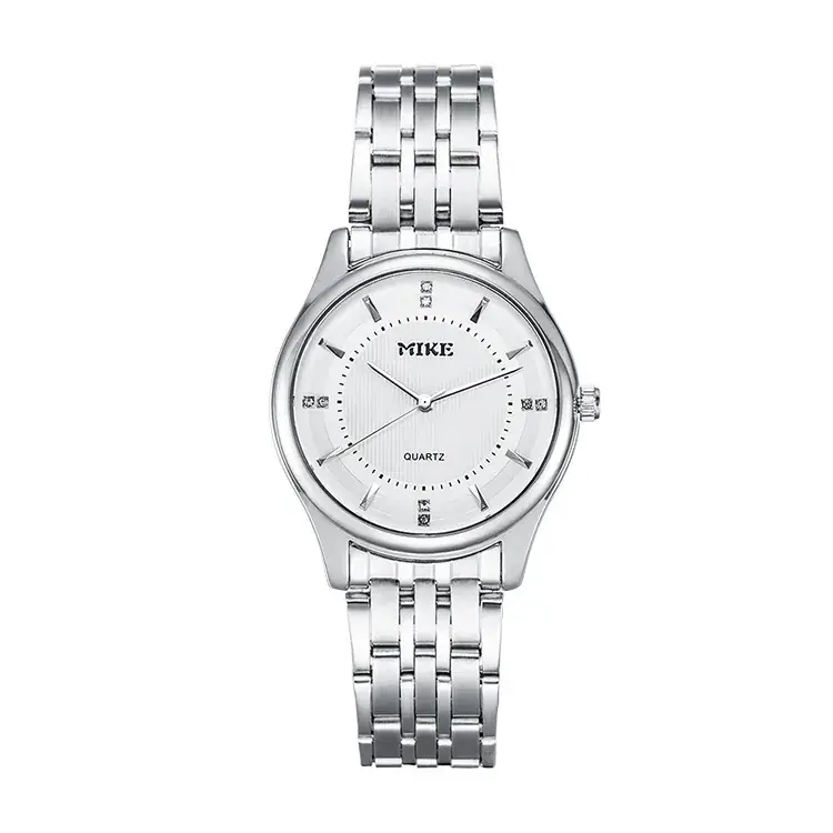 MK MIKE Men's Quartz Steel Band Watch