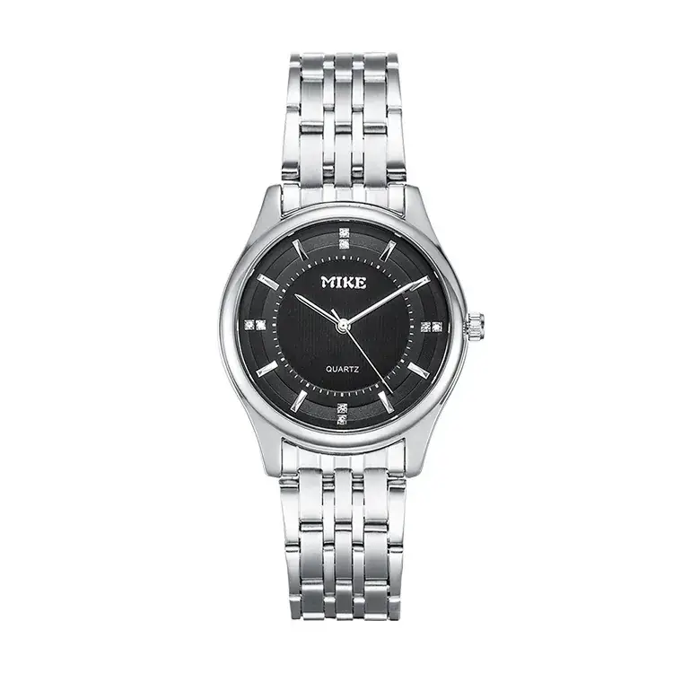 MK MIKE Men's Quartz Steel Band Watch