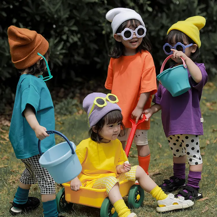 Baby Pure Cotton Summer T-Shirt Tops for Girls Boys - Image 9