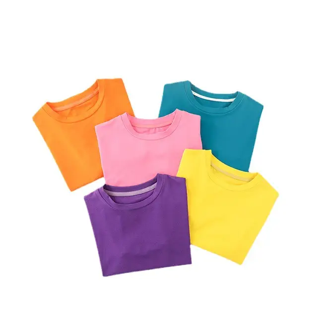 Baby Pure Cotton Summer T-Shirt Tops for Girls Boys - Image 10