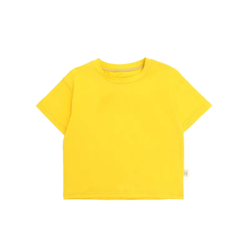 Baby Pure Cotton Summer T-Shirt Tops for Girls Boys - Image 2