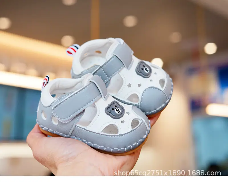 Baby Sandals 0-1Yr Anti Drop Non Slip Soft Sole — feature 5