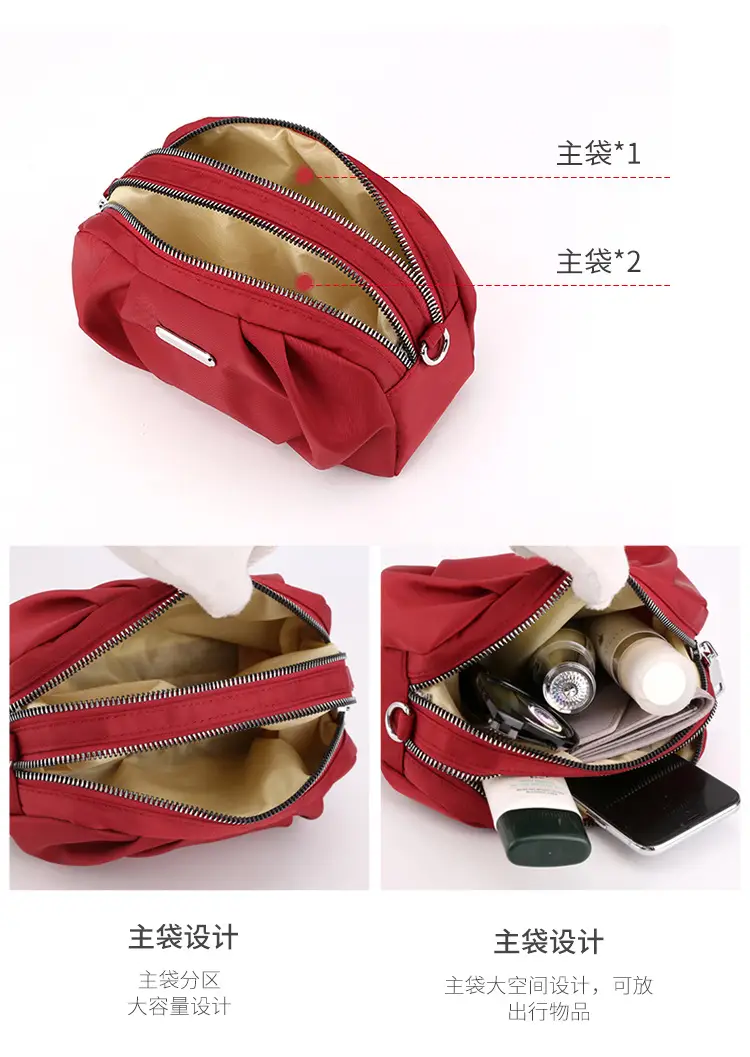Red Crossbody Bag for Women 2025 Spring — feature 5