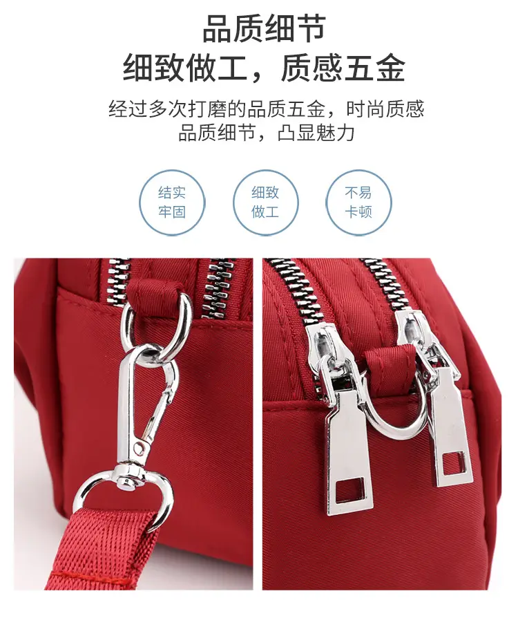 Red Crossbody Bag for Women 2025 Spring — feature 7