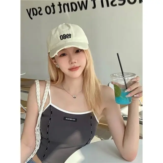Women's White Gold 1980 Baseball Cap Full Wig