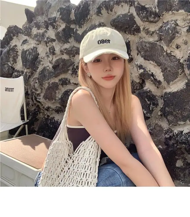 Women's White Gold 1980 Baseball Cap Full Wig — feature 6