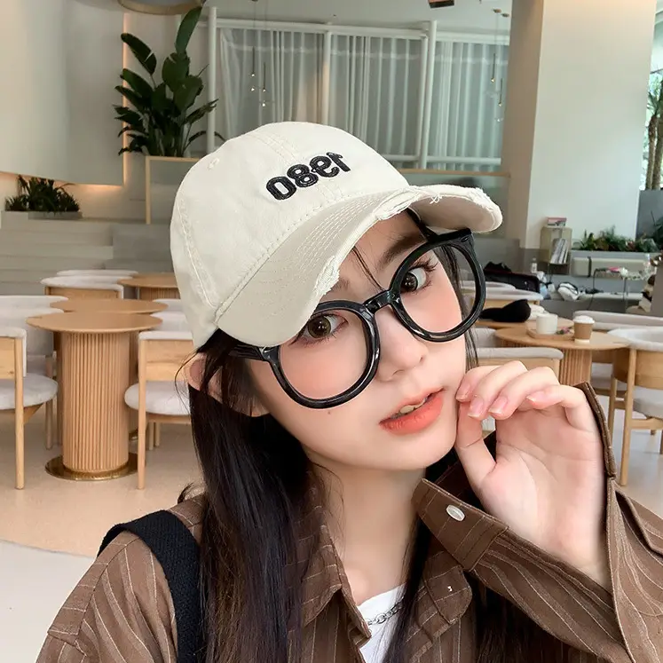 Women's White Gold 1980 Baseball Cap Full Wig