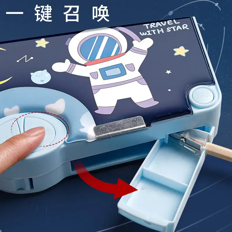 Space-themed Astronaut Stationery Box for Kids - Image 17