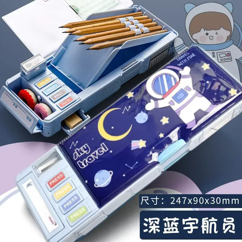 Space-themed Astronaut Stationery Box for Kids - Image 8