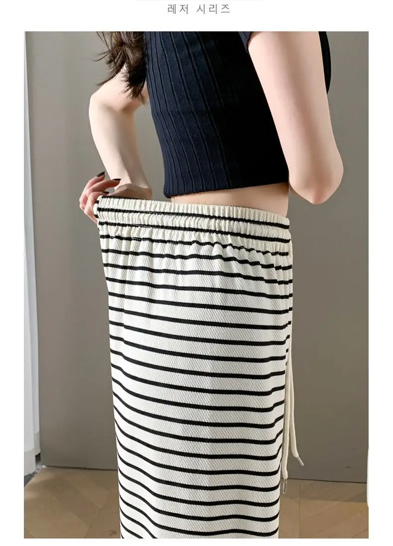 Women Zebra Striped Wide Leg Pants 2025 Spring Summer â feature 12