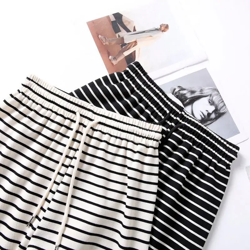 Women Zebra Striped Wide Leg Pants 2025 Spring Summer â feature 18