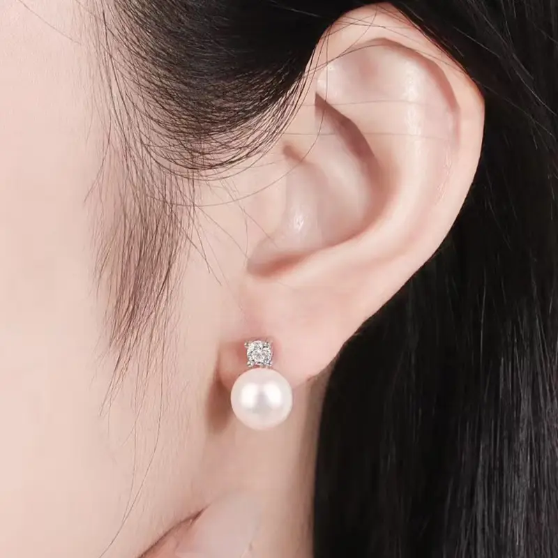 Korean Style Pearl Earrings for Women - Image 8
