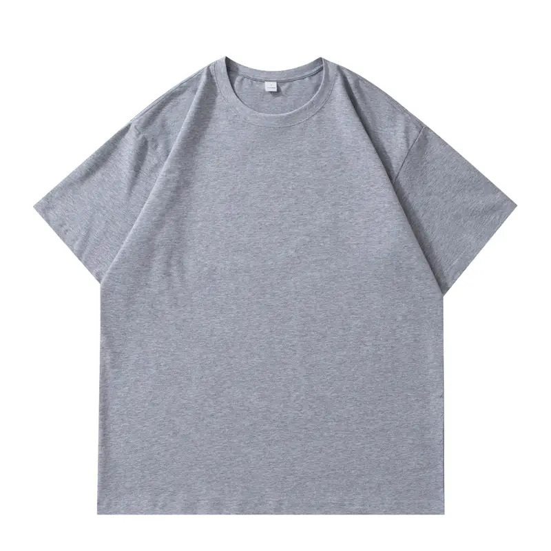 Men Navy Cotton T-Shirt Short Sleeve Crew Neck - Image 3