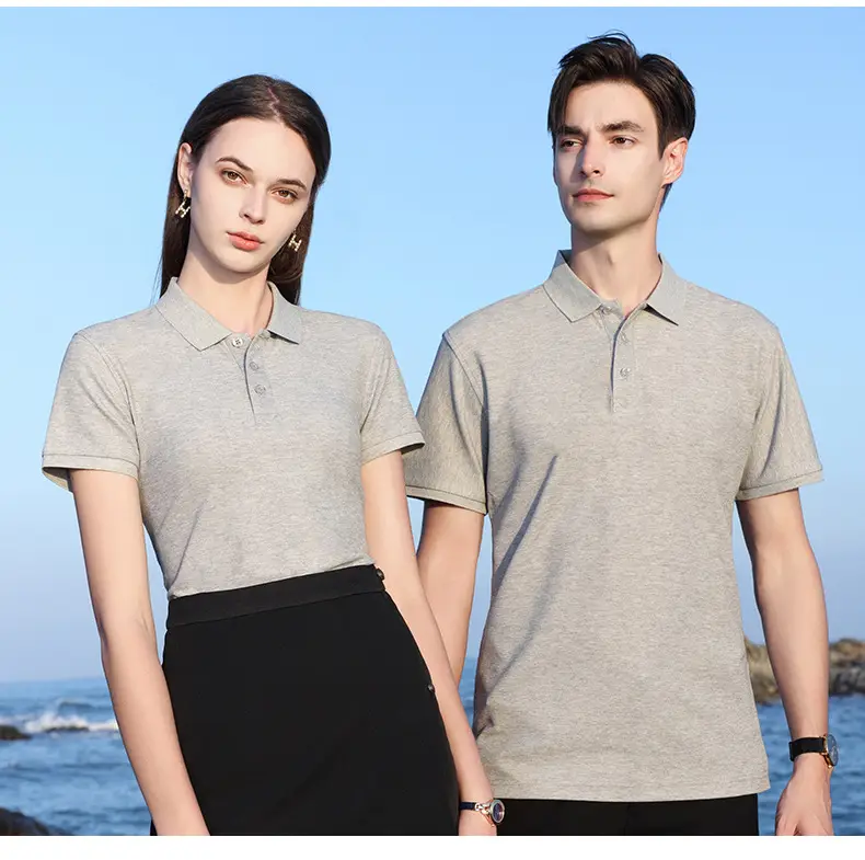 Green 32oz Cotton Polo Shirt for Men — feature 12