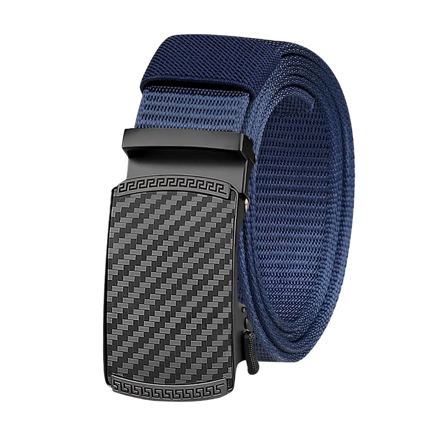 Automatic Buckle Canvas Belt Grey Tactical Waist Belt - Image 2