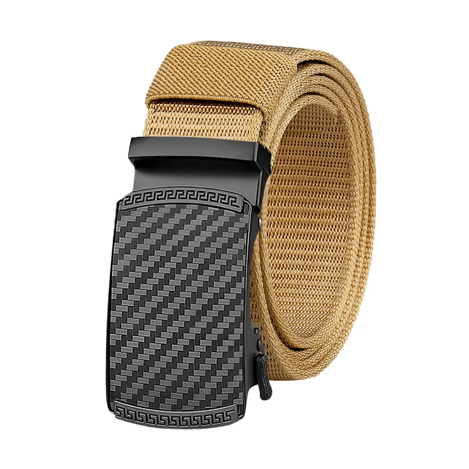 Automatic Buckle Canvas Belt Grey Tactical Waist Belt - Image 3