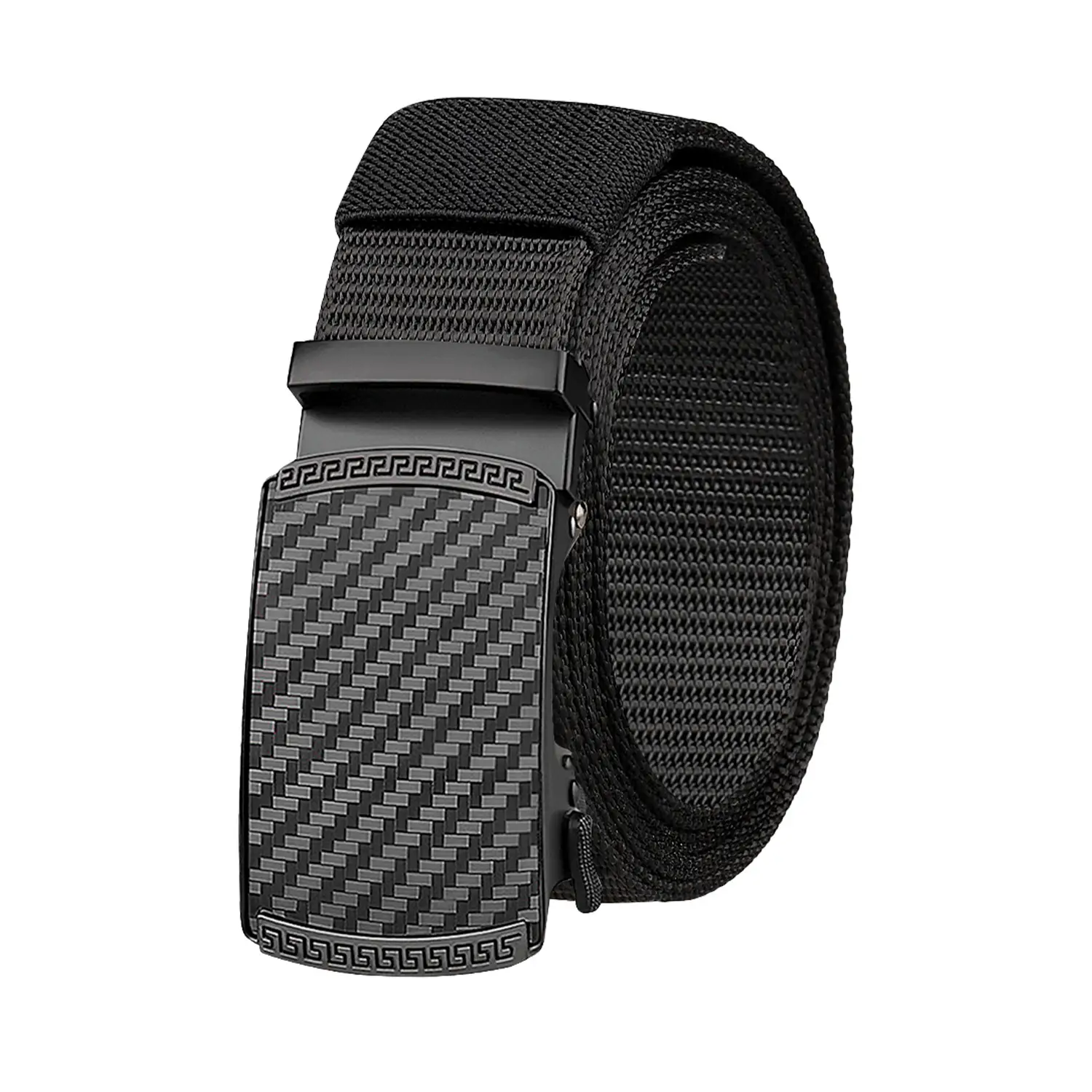 Automatic Buckle Canvas Belt Grey Tactical Waist Belt - Image 4