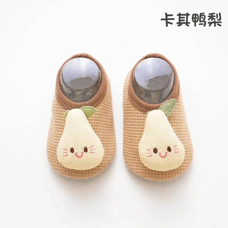Soft Cartoon Frog Kids Socks Green Non-Slip - Image 5