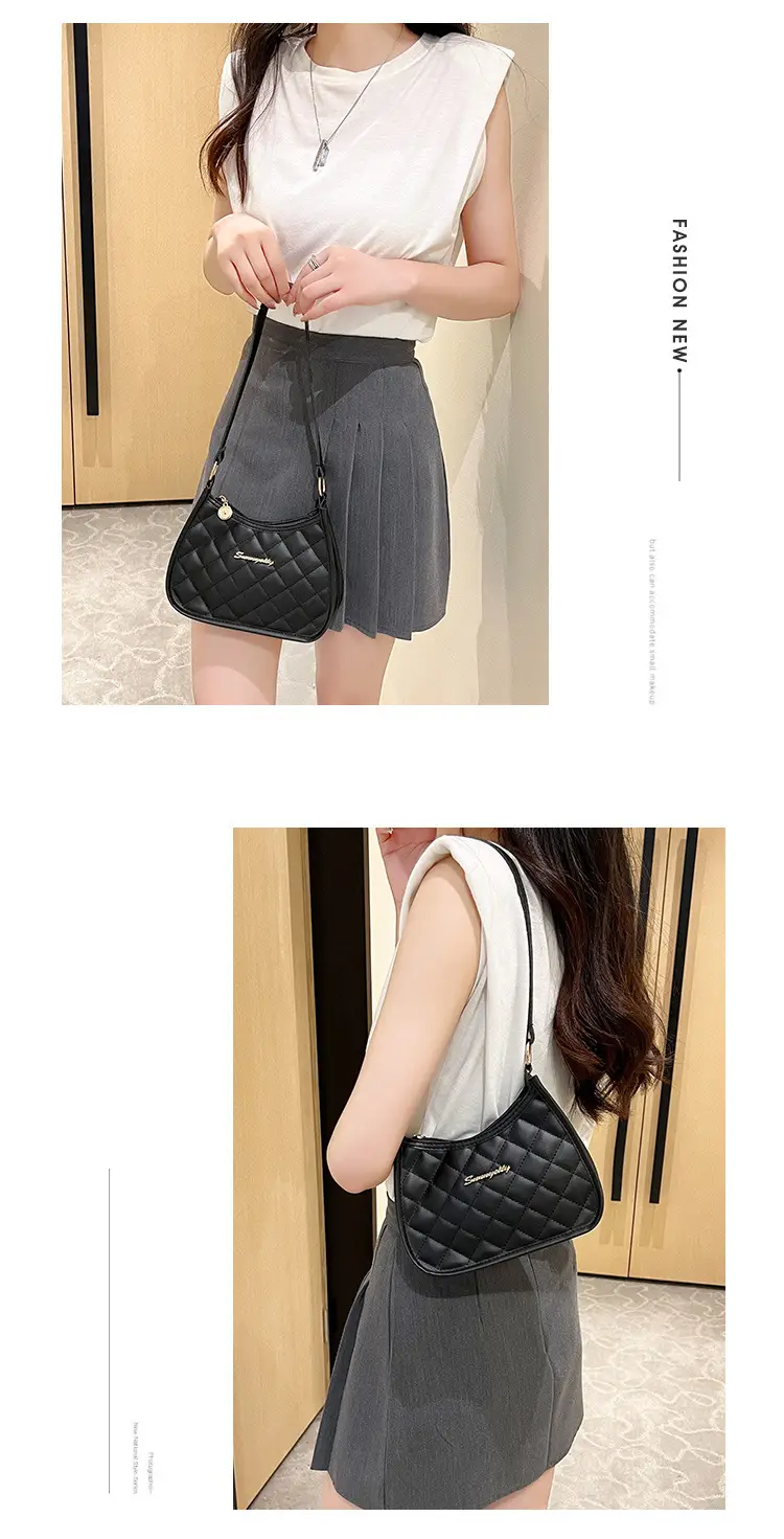 Pink Quilted Women's Shoulder Bag 2023 — feature 18