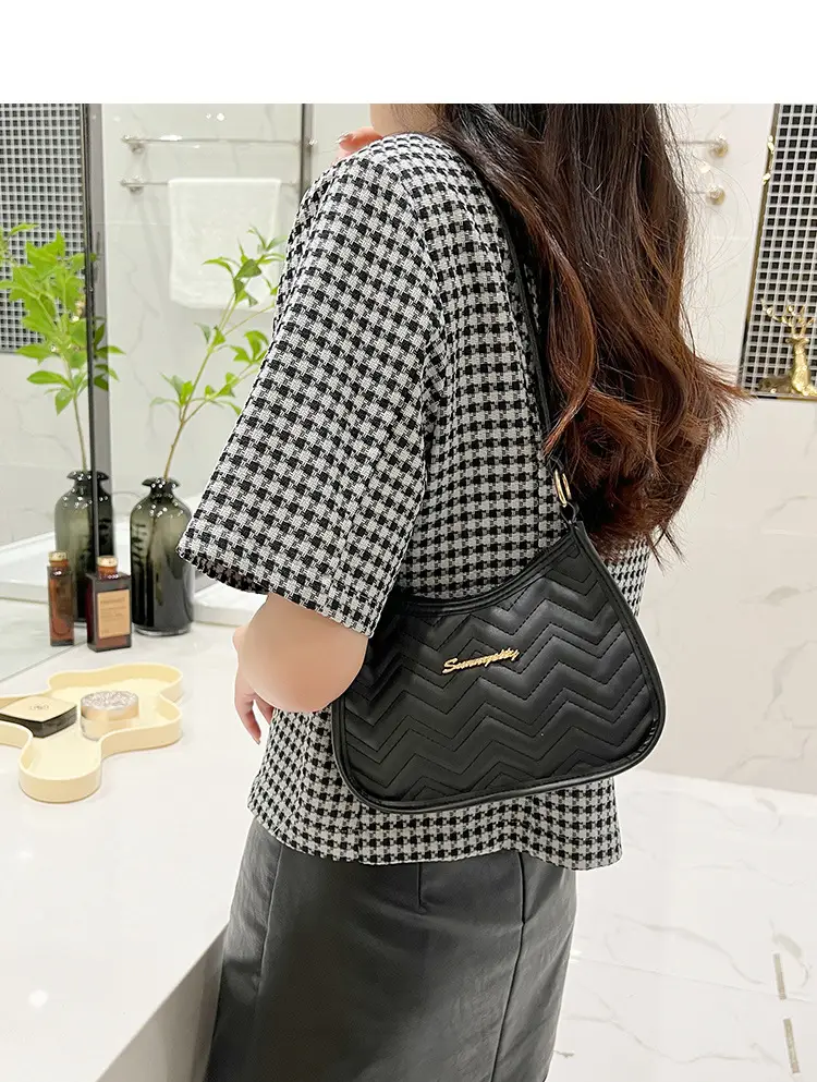 Pink Quilted Women's Shoulder Bag 2023 — feature 19