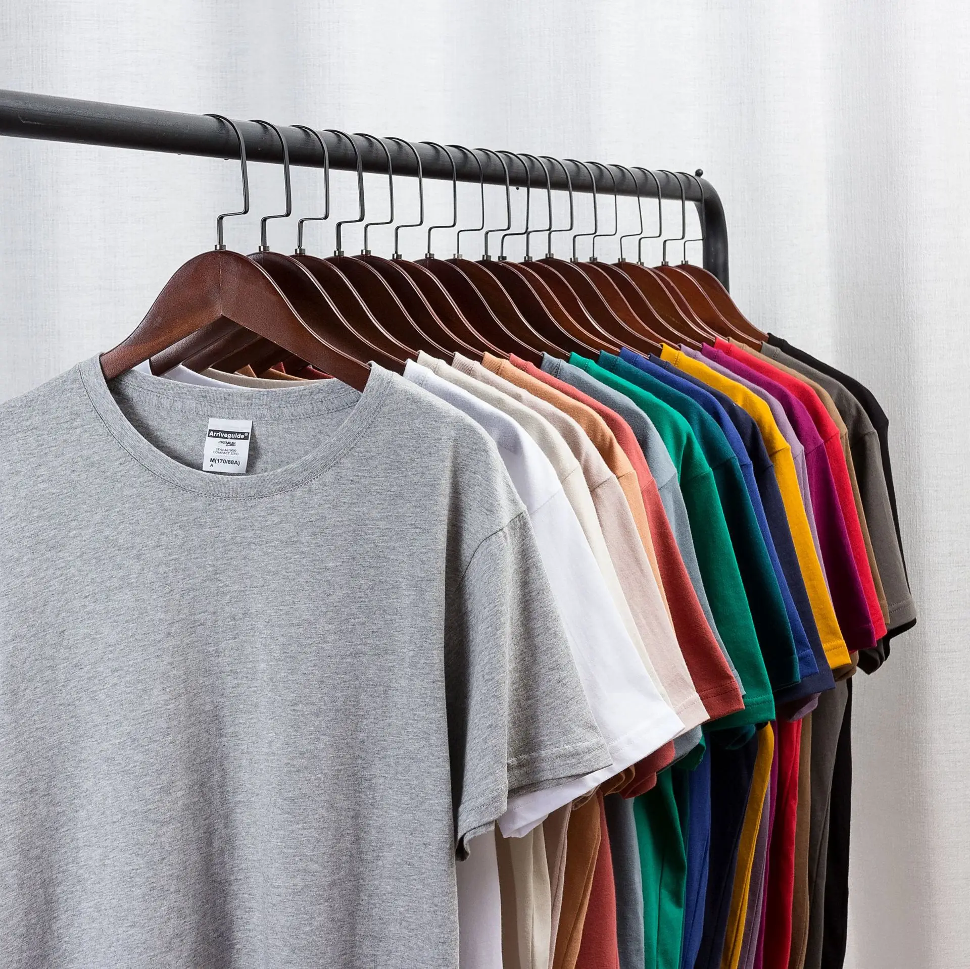 Men's Black Cotton Short Sleeve T-Shirt - Image 20