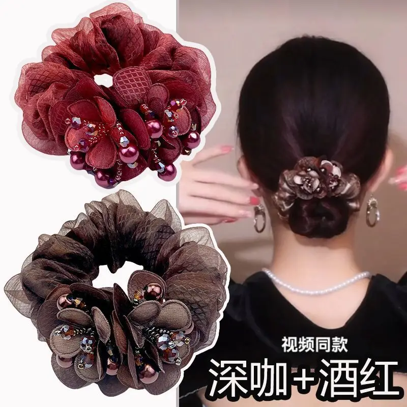 Clearance Hair Flower Head Rope for Women 35-50 Years Old - Image 13