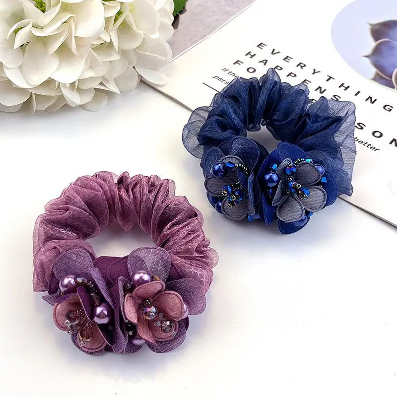 Clearance Hair Flower Head Rope for Women 35-50 Years Old — feature 10