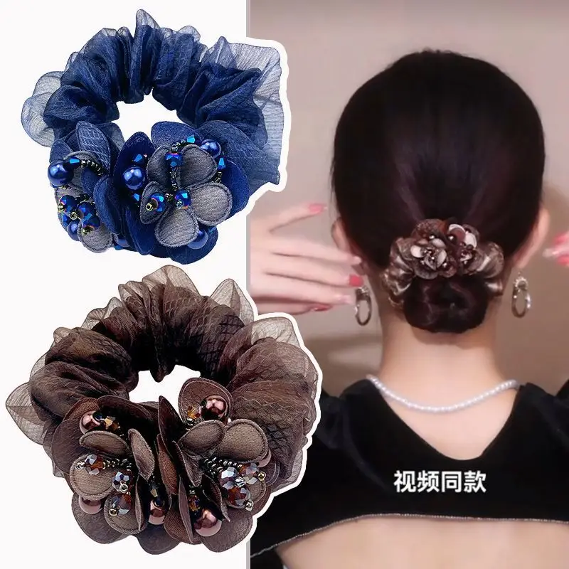 Clearance Hair Flower Head Rope for Women 35-50 Years Old — feature 8