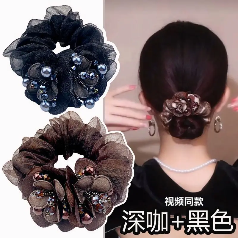 Clearance Hair Flower Head Rope for Women 35-50 Years Old — feature 9