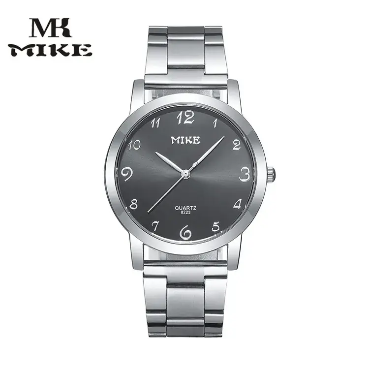 MIKE Digital Watch Steel Strap Quartz Couple Watch - Image 7
