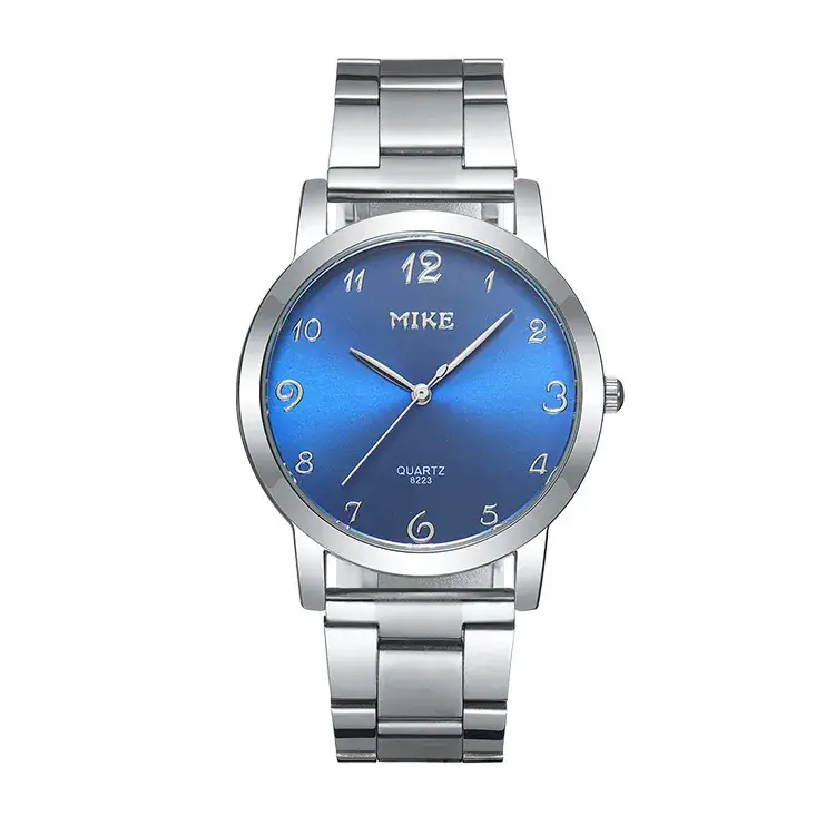 MIKE Digital Watch Steel Strap Quartz Couple Watch - Image 5