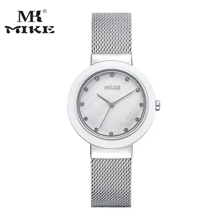 MK MIKE Mesh Quartz Watch for Women Men