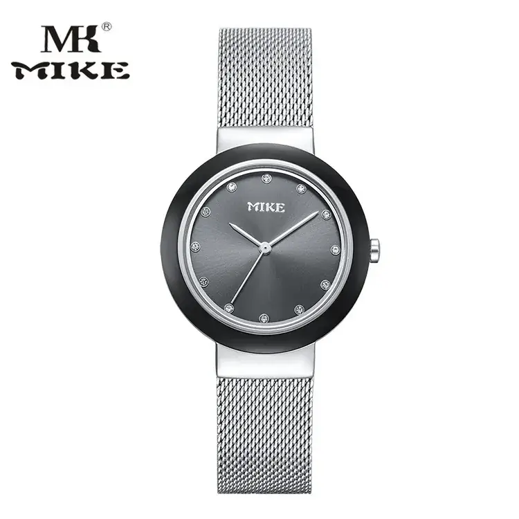 MK MIKE Mesh Quartz Watch for Women Men