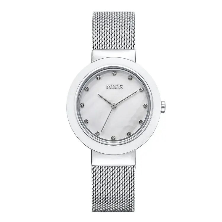 MK MIKE Mesh Quartz Watch for Women Men