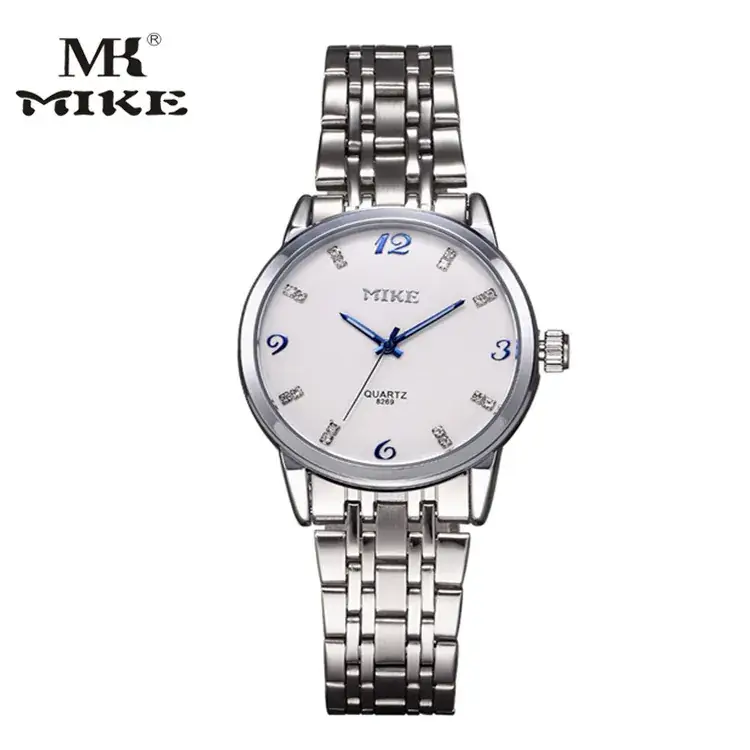 MIKE Women's Quartz Steel Belt Watch Black Dial - Image 11