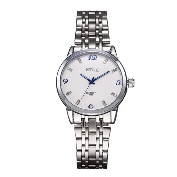 MIKE Women's Quartz Steel Belt Watch Black Dial - Image 2