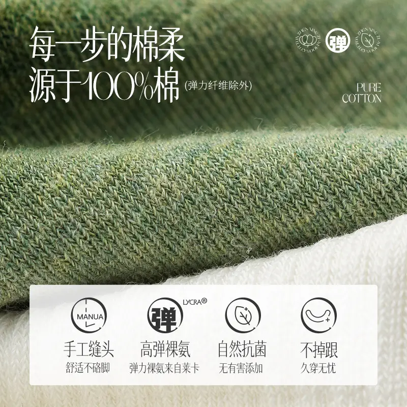 Women's Pure Cotton Thin Boat Socks Zhuji Socks 100% Cotton Spring and Summer Short Socks Wholesale Low-Cut Invisible White Socks