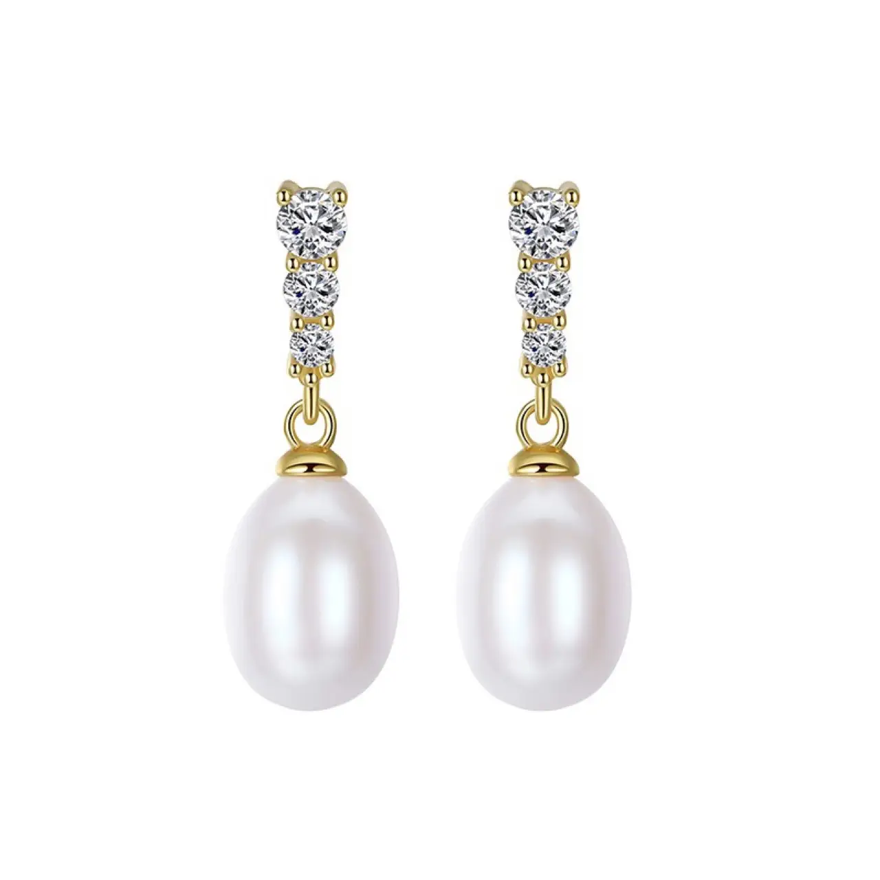 Korean Tremella Pearl Earrings for Women - Image 6