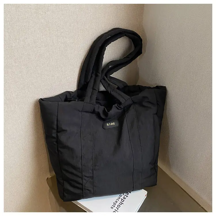 Women's Large Capacity Cloth Tote Bag Cream 2026 — feature 27