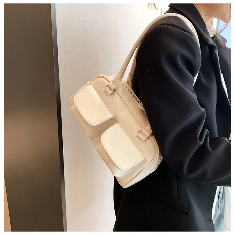 Women's White Embroidered Shoulder Bag 2023 New Design — feature 13
