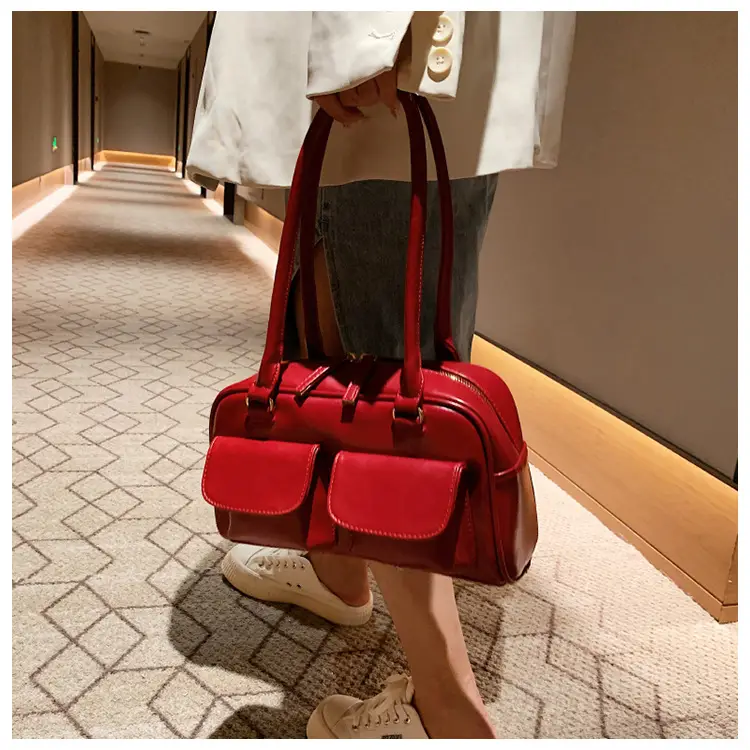 Women's White Embroidered Shoulder Bag 2023 New Design — feature 24