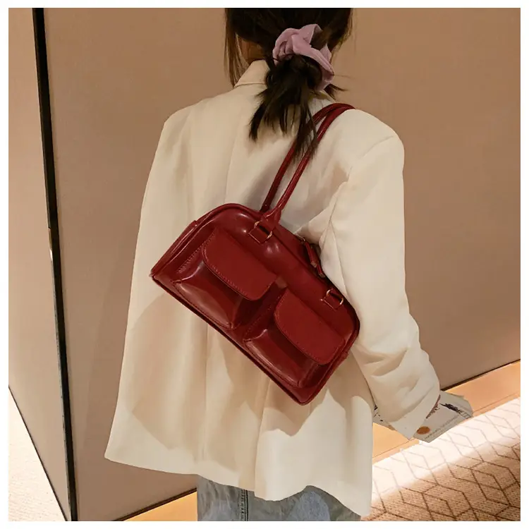 Women's White Embroidered Shoulder Bag 2023 New Design — feature 26