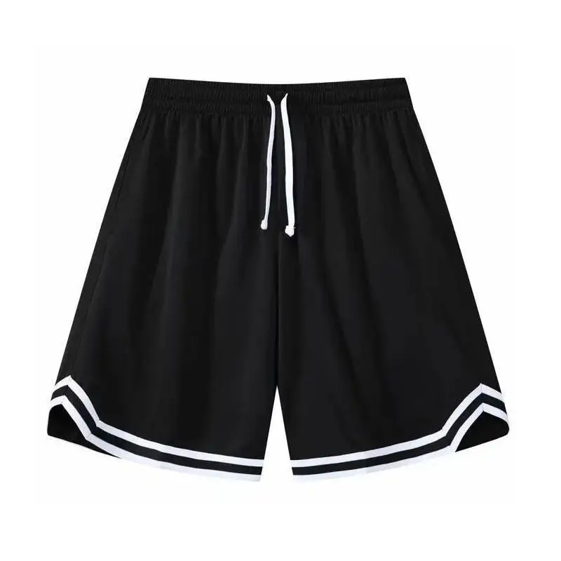 Men White Black Track Shorts China Brand - Image 14