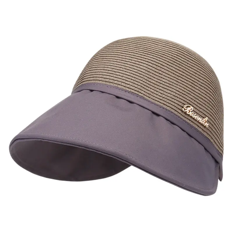 TongZhen Duck Tongue Sunshade Hat Beige All Match