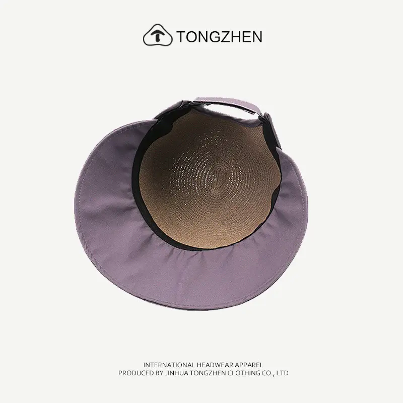 TongZhen Duck Tongue Sunshade Hat Beige All Match — feature 4