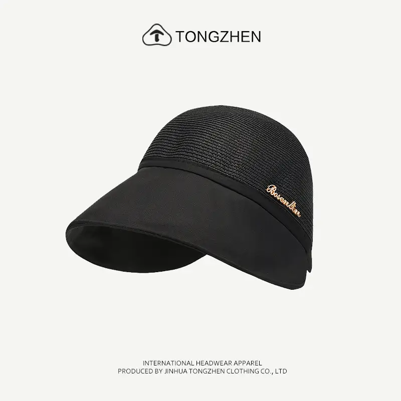 TongZhen Duck Tongue Sunshade Hat Beige All Match - Image 2