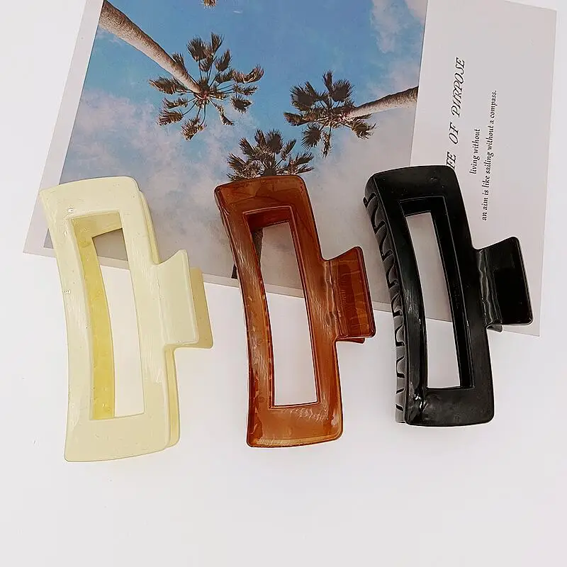 Oversized Jelly Color Hair Clip for Women - Image 13