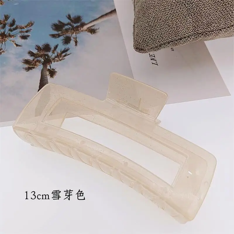 Oversized Jelly Color Hair Clip for Women - Image 2