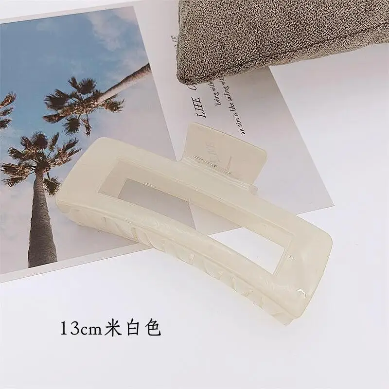 Oversized Jelly Color Hair Clip for Women - Image 3