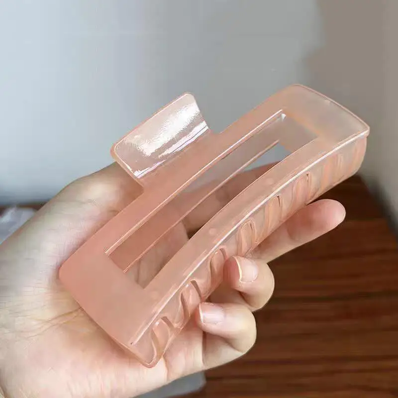 Oversized Jelly Color Hair Clip for Women - Image 7